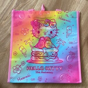 NWT Hello Kitty Hawaii 50th Anniversary Reusable Bag